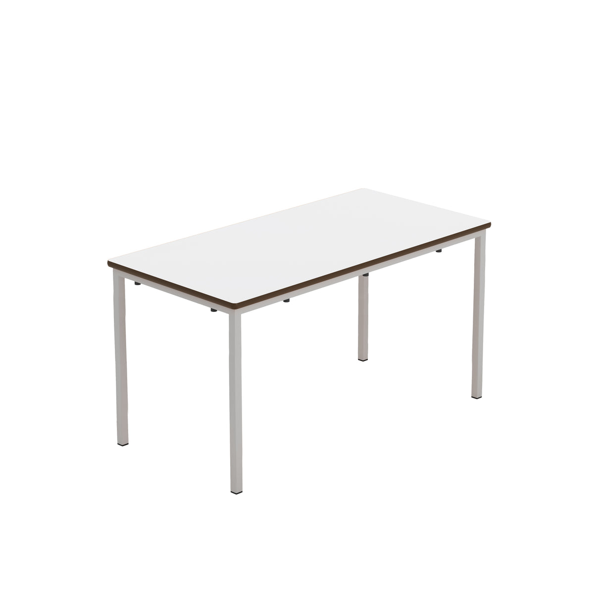 Titan Welded Frame Table | 1100X550X460 | White/Black