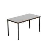 Titan Welded Frame Table | 1100X550X460 | White/Black