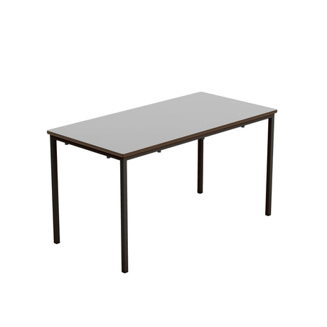 Titan Welded Frame Table | 1100X550X460 | White/Black
