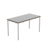 Titan Welded Frame Table | 1100X550X460 | White/Black