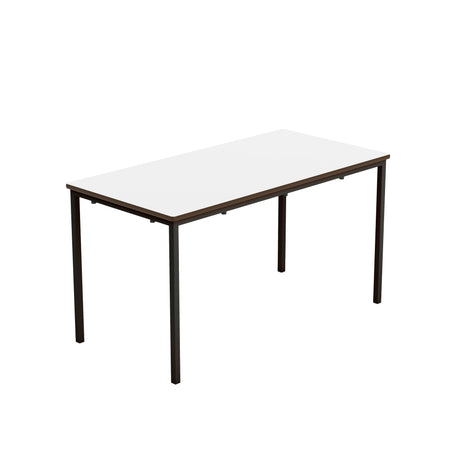 Titan Welded Frame Table | 1100X550X460 | White/Black