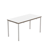 Titan Welded Frame Table | 1100X550X460 | White/Black