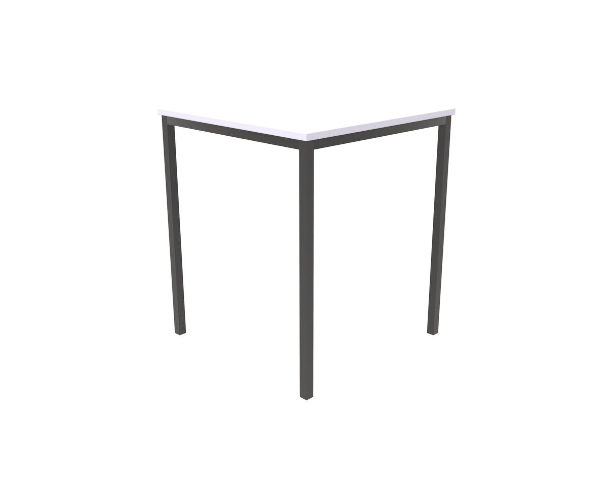 Titan Welded Frame Table | 1100X550X460 | White/Black