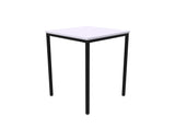 Titan Welded Frame Table | 1100X550X460 | White/Black