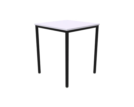 Titan Welded Frame Table | 1100X550X460 | White/Black