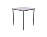 Titan Welded Frame Table | 1100X550X460 | White/Black
