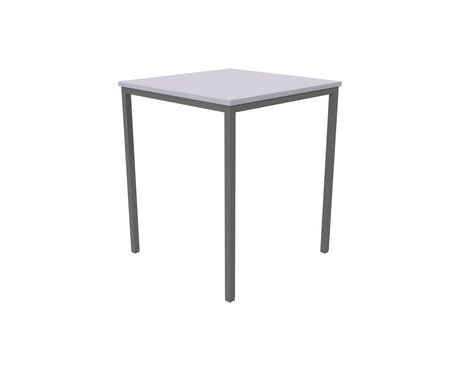 Titan Welded Frame Table | 1100X550X460 | White/Black