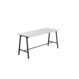 Titan High Maker Rectangular Table | 1500 X 1000 | Black/Sorano Oak