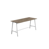 Titan High Maker Rectangular Table | 1500 X 1000 | Black/Sorano Oak