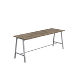 Titan High Maker Rectangular Table | 1500 X 1000 | Black/Sorano Oak