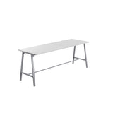 Titan High Maker Rectangular Table | 1500 X 1000 | Black/Sorano Oak