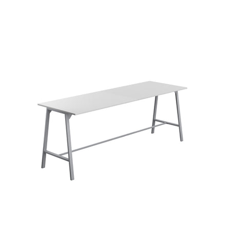 Titan High Maker Rectangular Table | 1500 X 1000 | Black/Sorano Oak