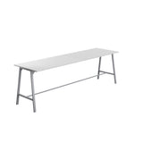 Titan High Maker Rectangular Table | 1500 X 1000 | Black/Sorano Oak