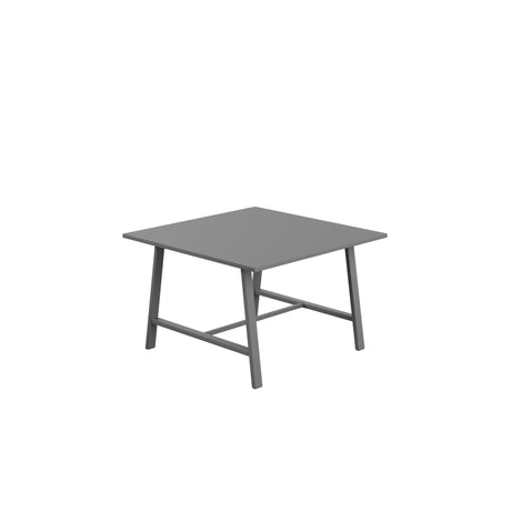 Titan Low Maker Rectangular Table | 1500 X 1000 | Black/Sorano Oak