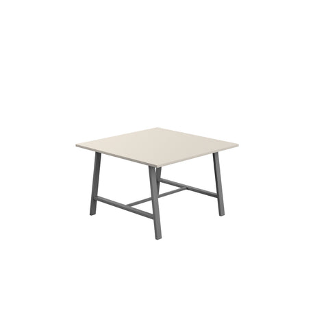 Titan Low Maker Rectangular Table | 1500 X 1000 | Black/Sorano Oak