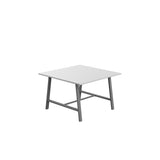 Titan Low Maker Rectangular Table | 1500 X 1000 | Black/Sorano Oak