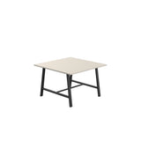 Titan Low Maker Rectangular Table | 1500 X 1000 | Black/Sorano Oak