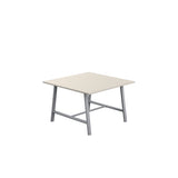 Titan Low Maker Rectangular Table | 1500 X 1000 | Black/Sorano Oak