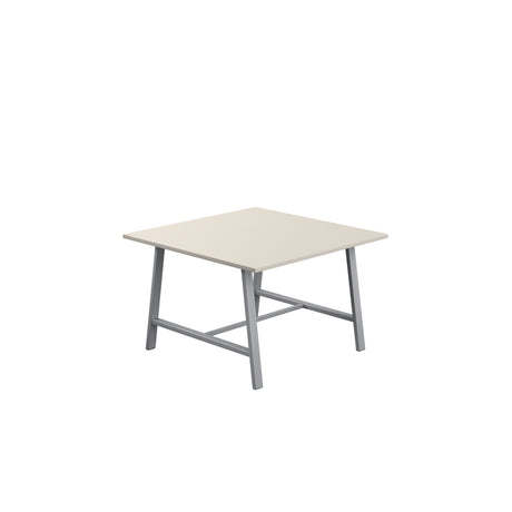 Titan Low Maker Rectangular Table | 1500 X 1000 | Black/Sorano Oak