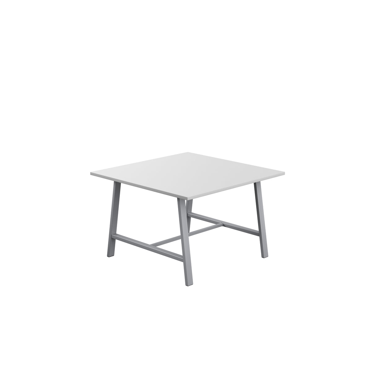 Titan Low Maker Rectangular Table | 1500 X 1000 | Black/Sorano Oak