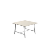Titan Low Maker Rectangular Table | 1500 X 1000 | Black/Sorano Oak