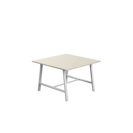 Titan Low Maker Rectangular Table | 1500 X 1000 | Black/Sorano Oak