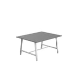 Titan Low Maker Rectangular Table | 1500 X 1000 | Black/Sorano Oak