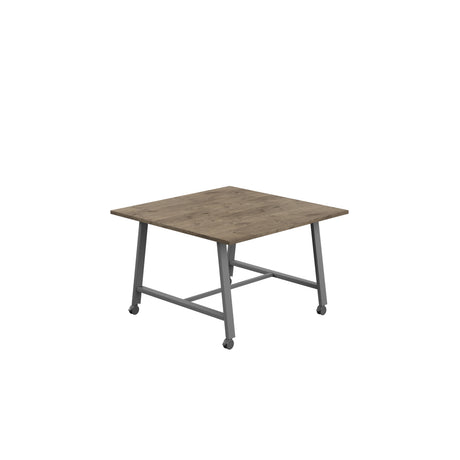 Titan Mobile Low Maker Rectangular Table | 1500 X 1000 | White/Anthracite