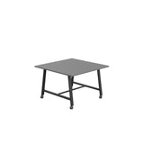 Titan Mobile Low Maker Rectangular Table | 1500 X 1000 | White/Anthracite