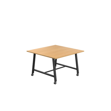 Titan Mobile Low Maker Rectangular Table | 1500 X 1000 | White/Anthracite