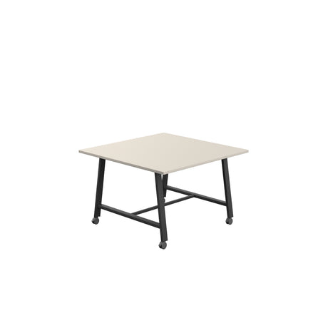 Titan Mobile Low Maker Rectangular Table | 1500 X 1000 | White/Anthracite