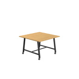 Titan Mobile Low Maker Rectangular Table | 1500 X 1000 | White/Anthracite