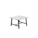 Titan Mobile Low Maker Rectangular Table | 1500 X 1000 | White/Anthracite