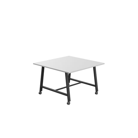 Titan Mobile Low Maker Rectangular Table | 1500 X 1000 | White/Anthracite