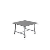 Titan Mobile Low Maker Rectangular Table | 1500 X 1000 | White/Anthracite