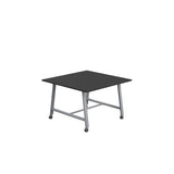 Titan Mobile Low Maker Rectangular Table | 1500 X 1000 | White/Anthracite