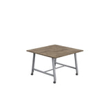 Titan Mobile Low Maker Rectangular Table | 1500 X 1000 | White/Anthracite
