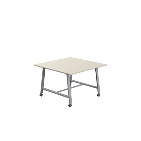 Titan Mobile Low Maker Rectangular Table | 1500 X 1000 | White/Anthracite