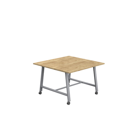 Titan Mobile Low Maker Rectangular Table | 1500 X 1000 | White/Anthracite