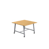 Titan Mobile Low Maker Rectangular Table | 1500 X 1000 | White/Anthracite