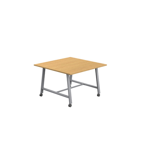 Titan Mobile Low Maker Rectangular Table | 1500 X 1000 | White/Anthracite