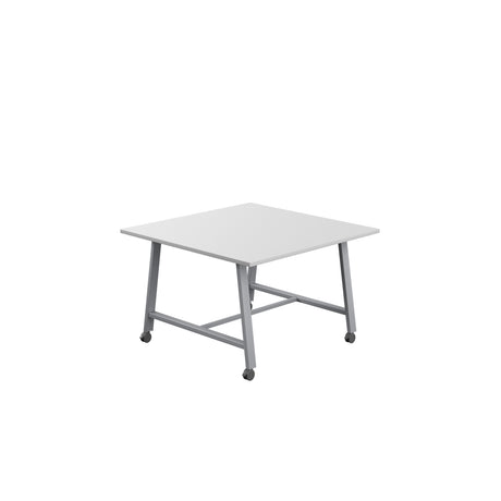 Titan Mobile Low Maker Rectangular Table | 1500 X 1000 | White/Anthracite