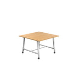 Titan Mobile Low Maker Rectangular Table | 1500 X 1000 | White/Anthracite