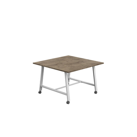 Titan Mobile Low Maker Rectangular Table | 1500 X 1000 | White/Anthracite