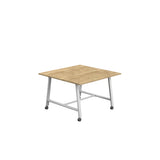 Titan Mobile Low Maker Rectangular Table | 1500 X 1000 | White/Anthracite
