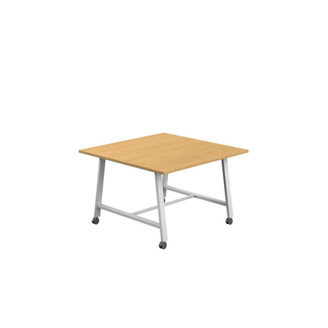Titan Mobile Low Maker Rectangular Table | 1500 X 1000 | White/Anthracite