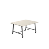 Titan Mobile Low Maker Rectangular Table | 1500 X 1000 | White/Anthracite