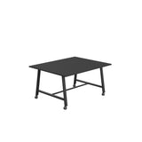 Titan Mobile Low Maker Rectangular Table | 1500 X 1000 | White/Anthracite