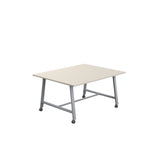 Titan Mobile Low Maker Rectangular Table | 1500 X 1000 | White/Anthracite