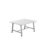 Titan Mobile Low Maker Rectangular Table | 1500 X 1000 | White/Anthracite